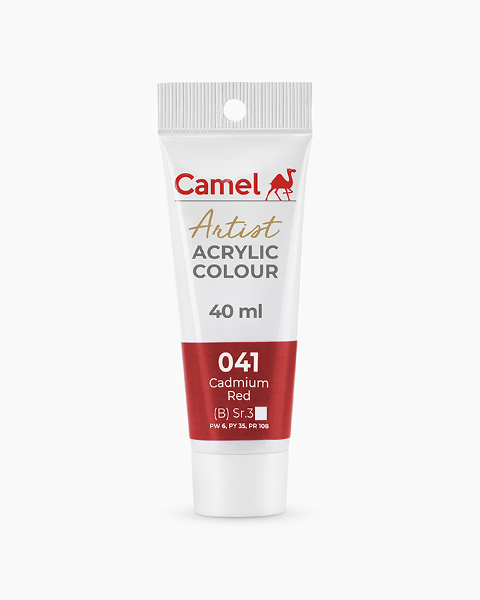 Camel Artist Acrylic Colours Cadmium Red